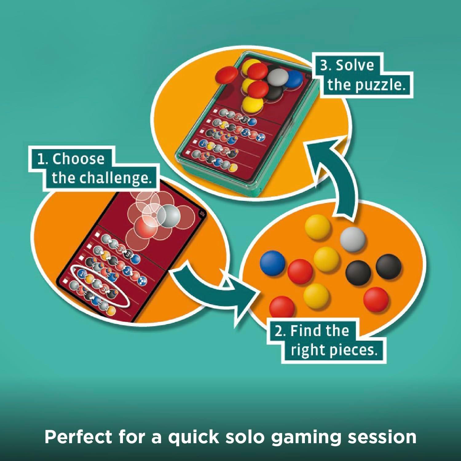 imageDimension The Brain Game to Go  Brainteasers Puzzles Solo Games  1 Player  Dimension  Stacking Game  Kosmos Game