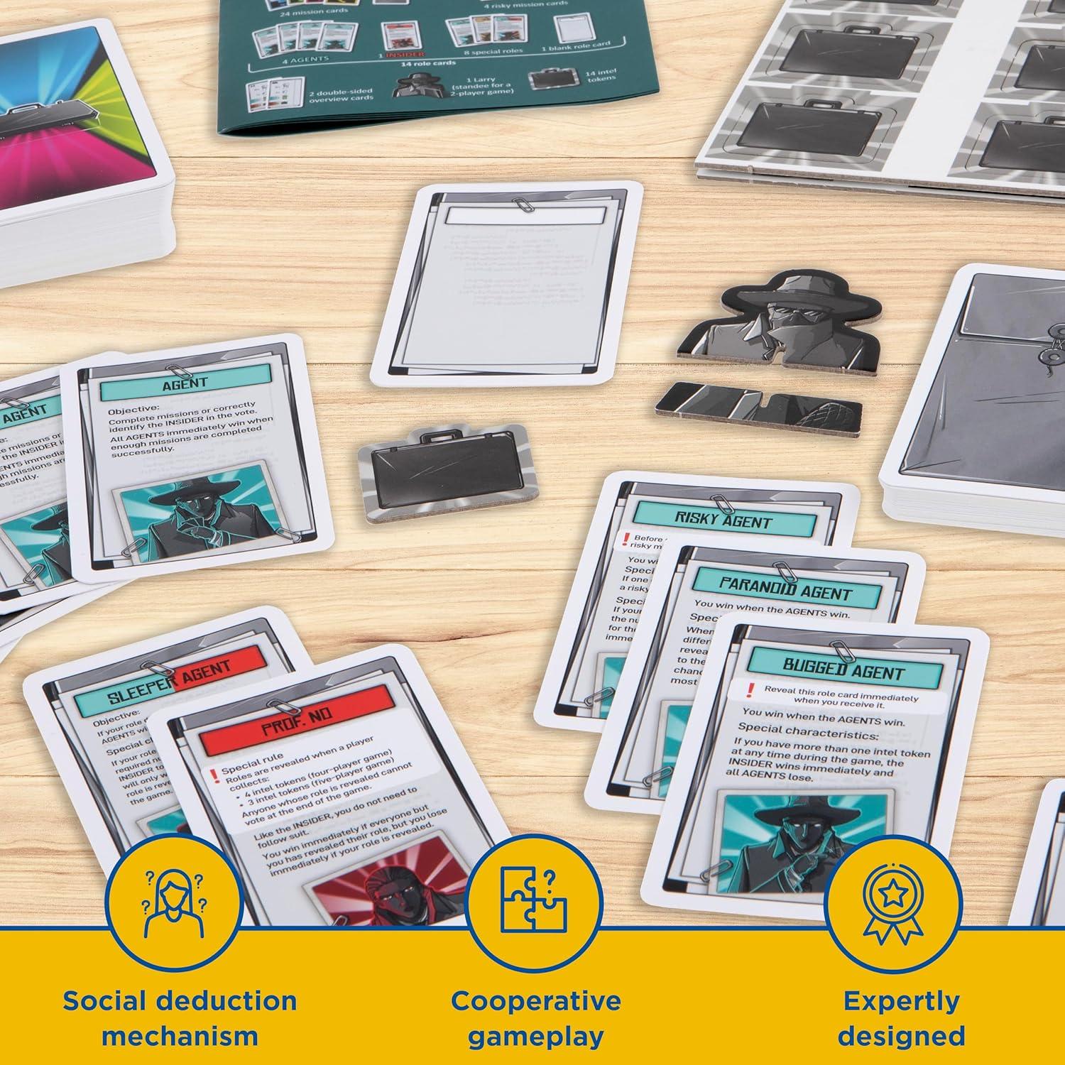 imageInside Job  Social Deduction Game  Card Game  Family Games  Kosmos  25 Players  Spy Games  FastPaced