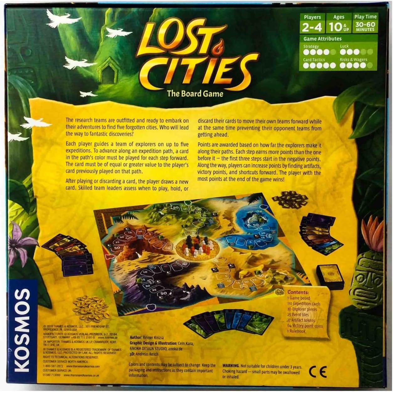 imageLost Cities  The Board Game