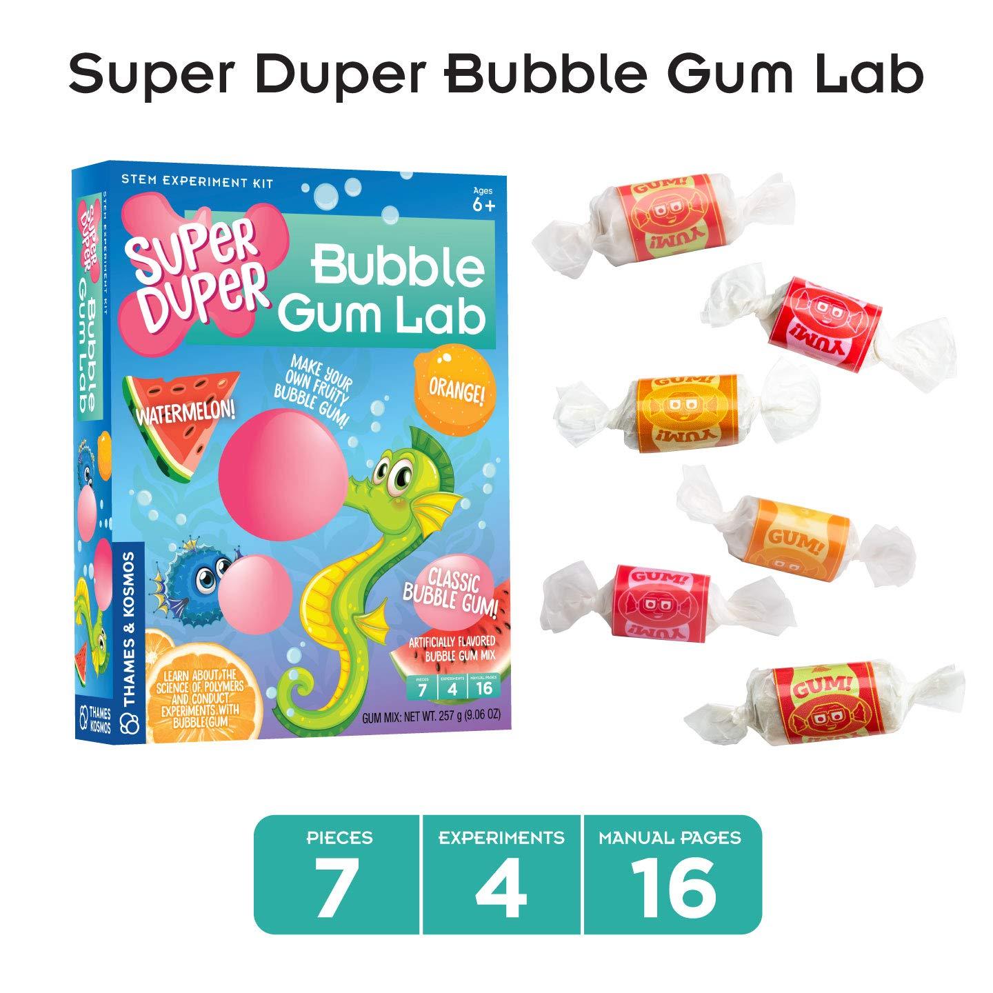 imageThames ampamp Kosmos Candy Science Experiment Kits  2Pack Bundle  Gummy Candy Lab ampamp Super Duper Bubble Gum Lab  Sweet Science STEM Activity Kits  Make Your Own Yummy Candy Treats  Learn Chemistry