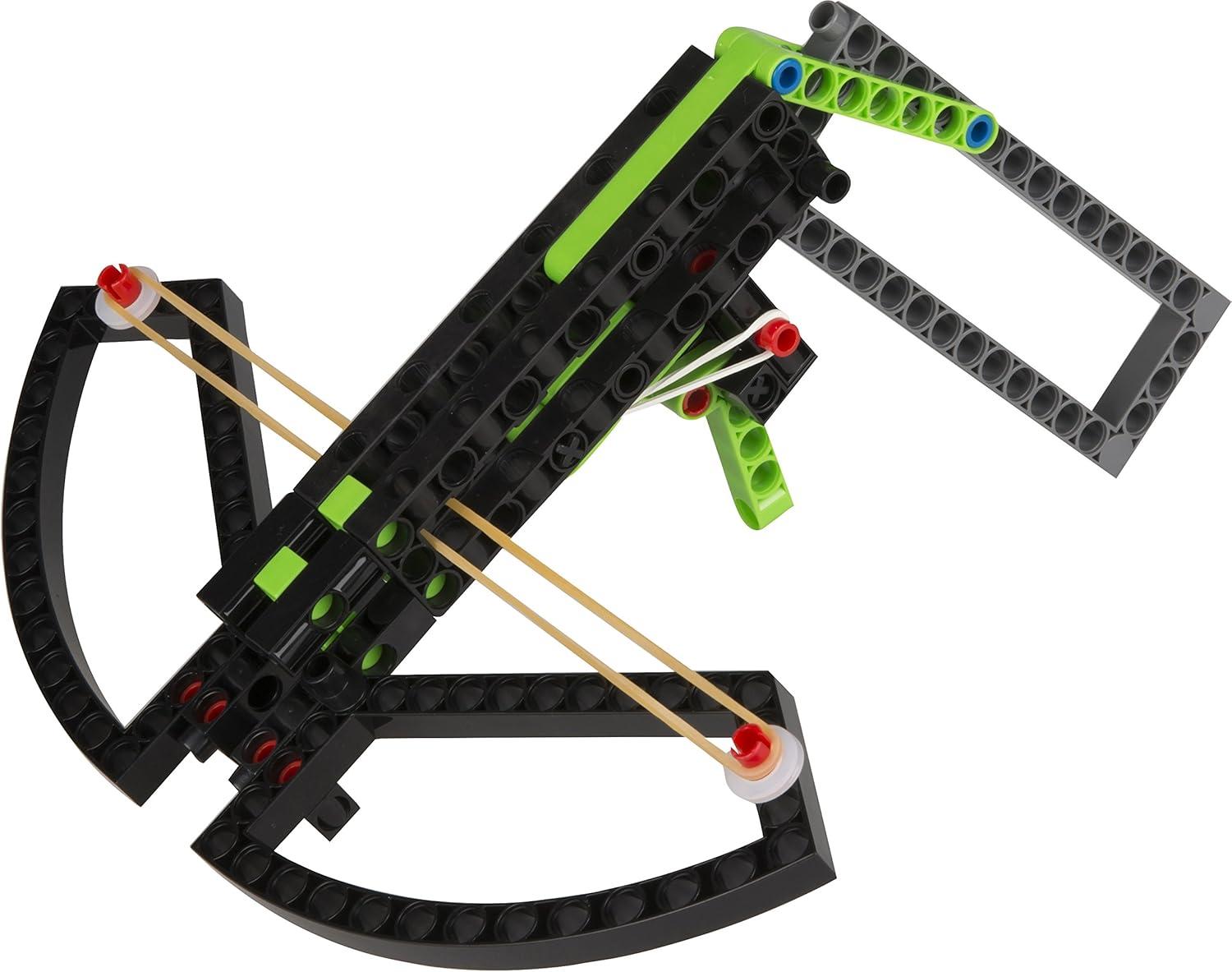 imageThames ampamp Kosmos Catapults ampamp Crossbows Science Experiment ampamp Building Kit  10 Models of Crossbows Catapults ampamp Trebuchets  Explore Lessons In Force Energy ampamp Motion using Safe FoamTipped Projectiles