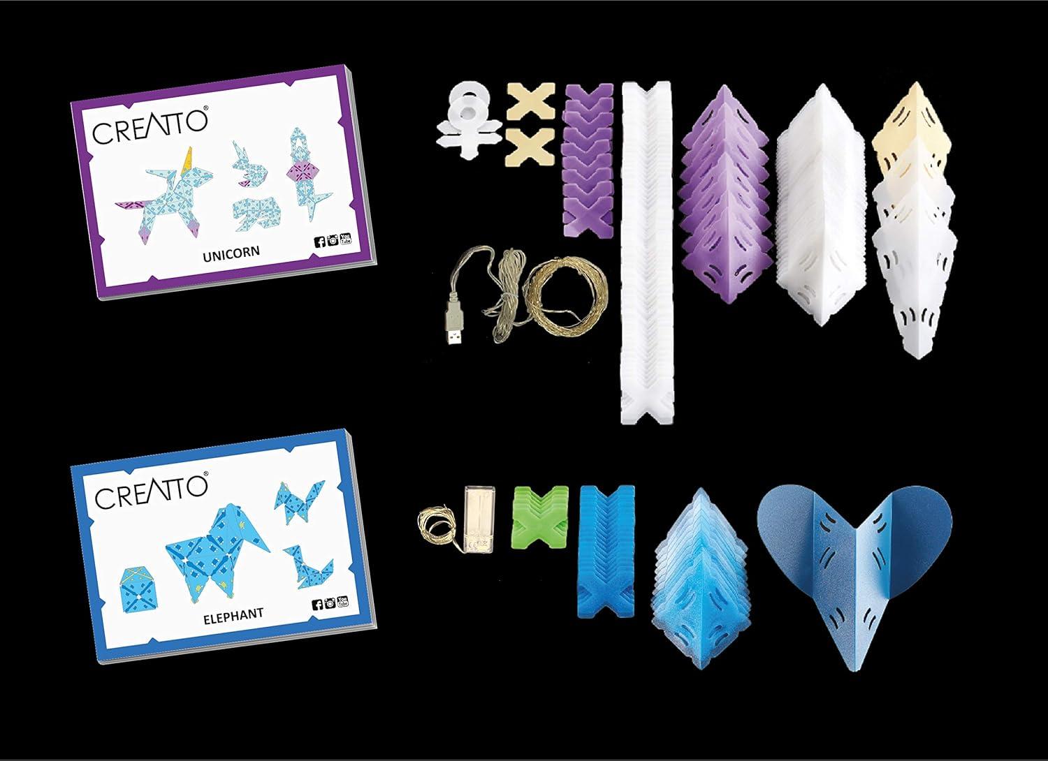 imageThames ampamp Kosmos Creatto Bundle Sparkle Unicorn ampamp Friends and Moonlight Elephant Safari