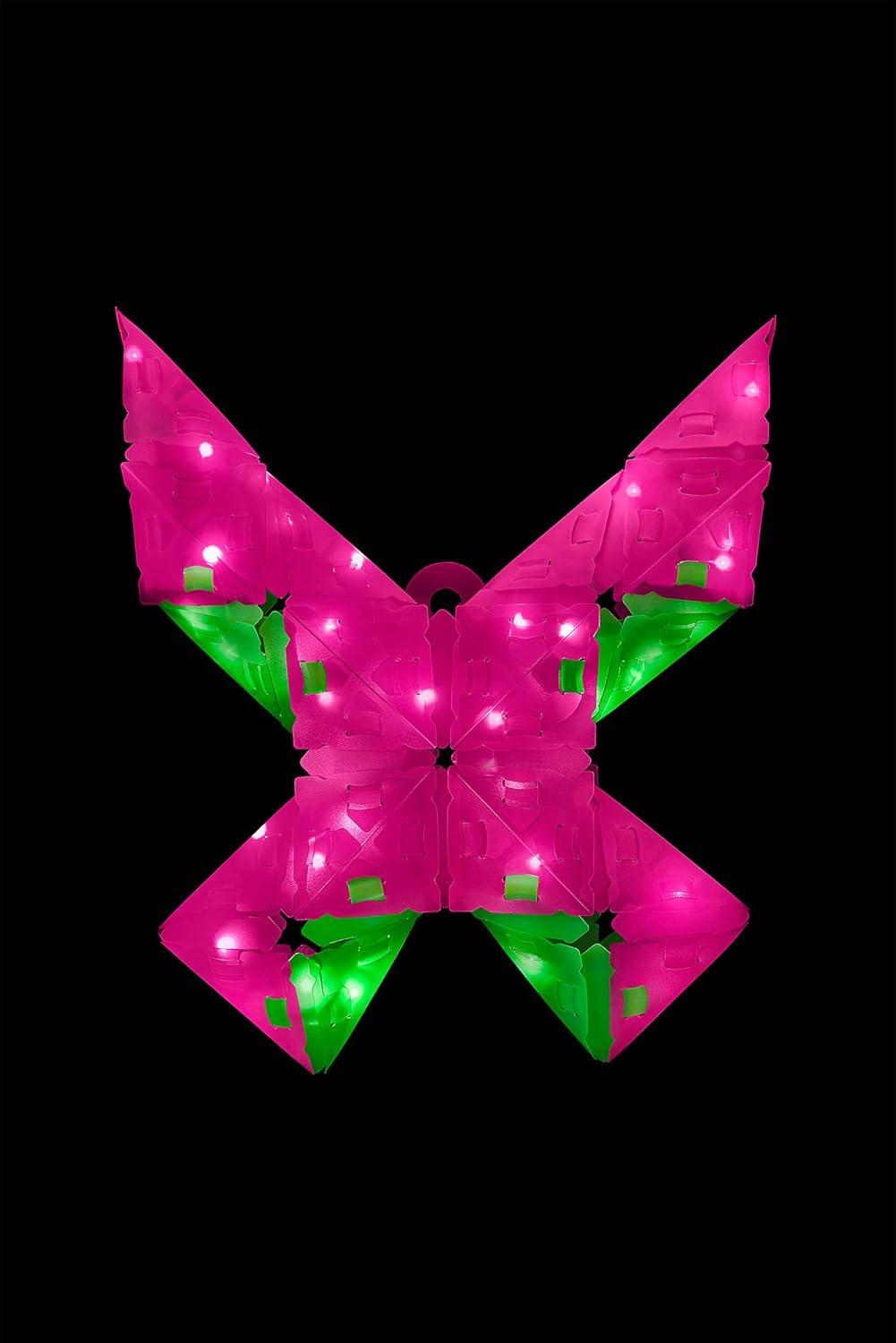 imageThames ampamp Kosmos Creatto Glowing Panda ampamp Monochrome Crew LightUp 3D Puzzle Kit  Includes Creatto Puzzle Pieces to Make Your Own Illuminated Craft Creations  DIY Activity Kit ampamp LED LightsShining Sweetheart