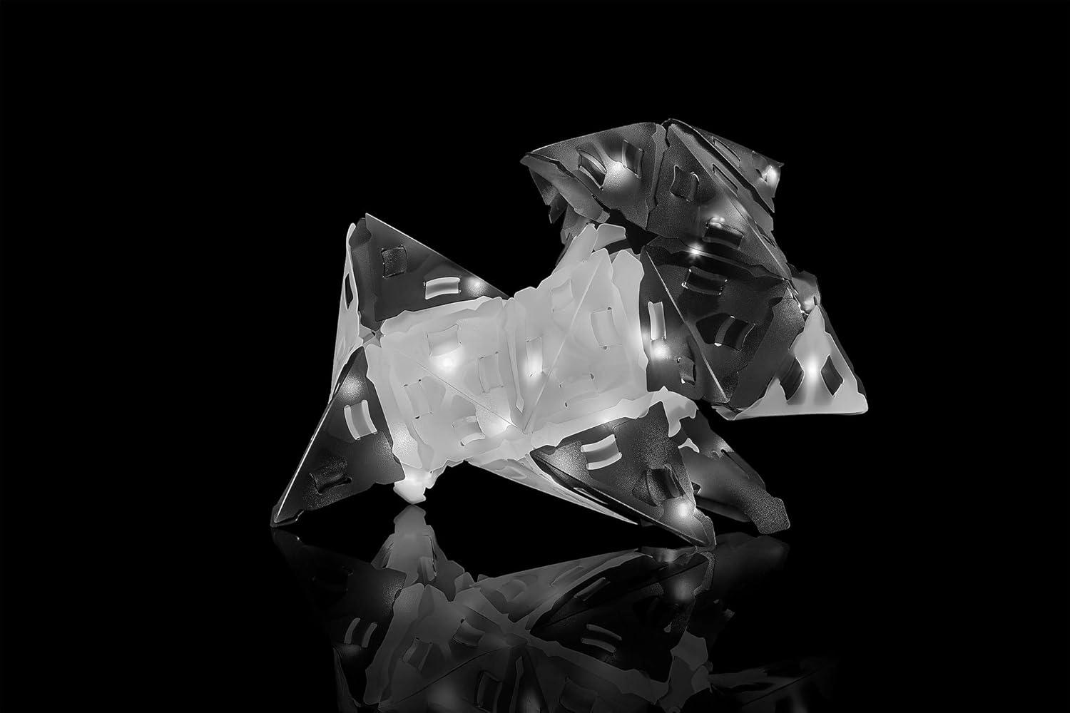 imageThames ampamp Kosmos Creatto Glowing Panda ampamp Monochrome Crew LightUp 3D Puzzle Kit  Includes Creatto Puzzle Pieces to Make Your Own Illuminated Craft Creations  DIY Activity Kit ampamp LED LightsGlowing Panda