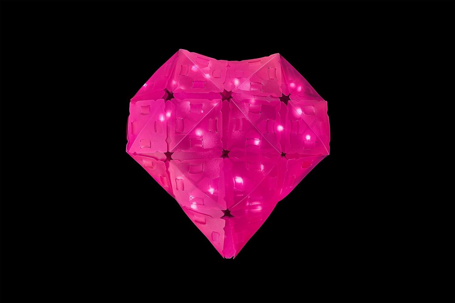 imageThames ampamp Kosmos Creatto Glowing Panda ampamp Monochrome Crew LightUp 3D Puzzle Kit  Includes Creatto Puzzle Pieces to Make Your Own Illuminated Craft Creations  DIY Activity Kit ampamp LED LightsShining Sweetheart