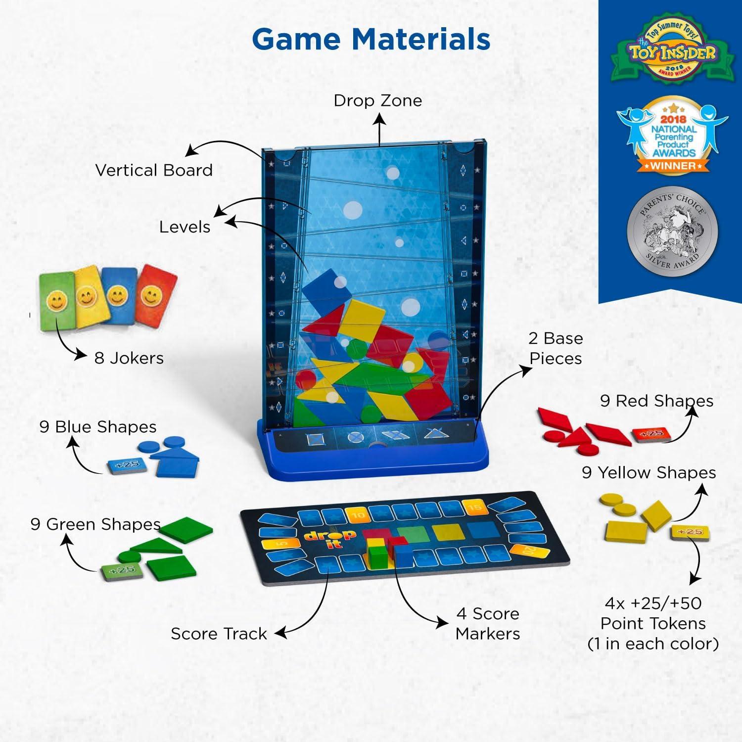 imageThames ampamp Kosmos Drop It  Super Fun Family Strategy Game  Parents Choice Silver Award Winner MultiColor Small