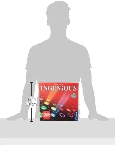 imageThames ampamp Kosmos Ingenious  Ultimate Family Strategy Game  1  4 Players  Spiel Des JahresNominated  Fun Abstract Tile Laying  Winner Golden Geek Award Red Standard 696116