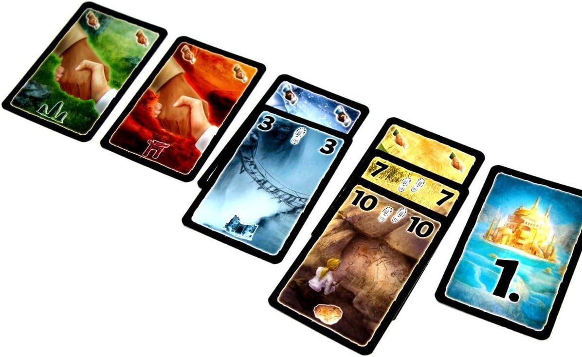 imageThames ampamp Kosmos Lost Cities Rivals Card Game  Strategy Auction Adventure  Vibrant Colors for Two to Four Players  Family Friendly Fun by Kosmos