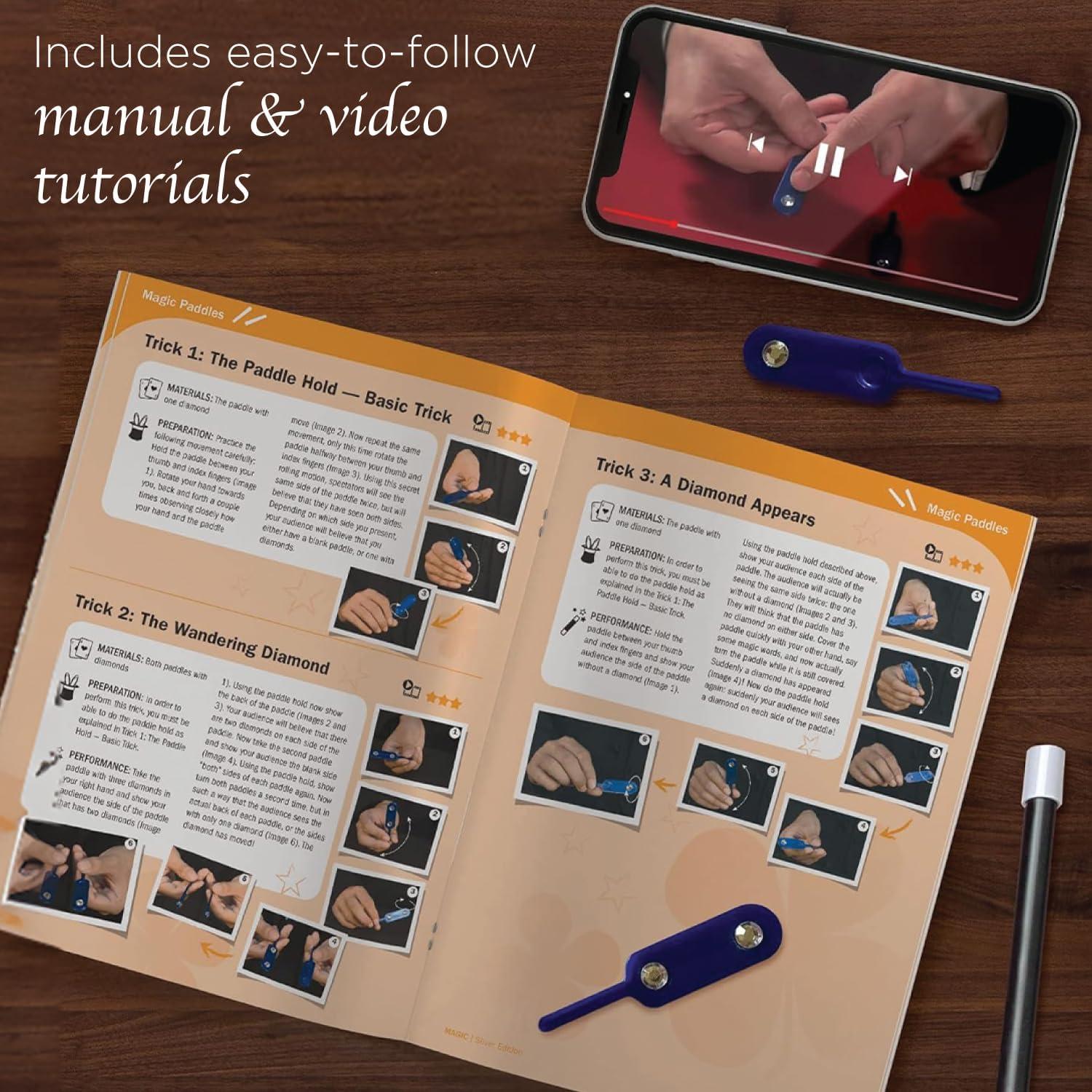 imageThames ampamp Kosmos Magic Silver Edition Playset with 100 Tricks