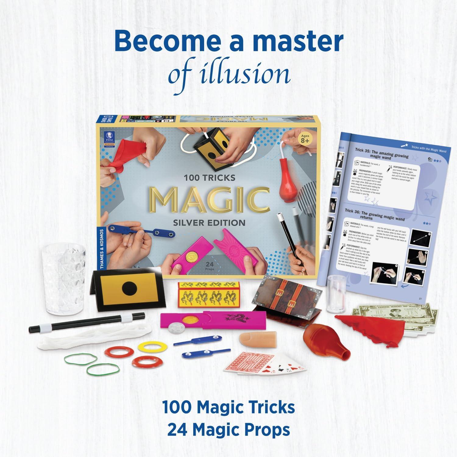 imageThames ampamp Kosmos Magic Silver Edition Playset with 100 Tricks
