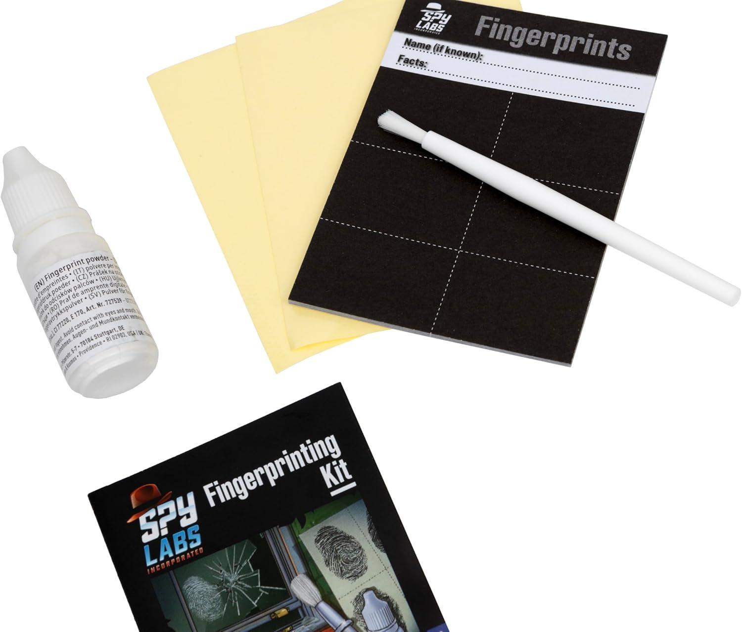 imageThames ampamp Kosmos Spy Labs Inc Fingerprinting Kit Identify Collect Analyze Fingerprint Evidence  Essential Tools and Tricks of The Trade from The Detective Gear Experts for Young Investigators
