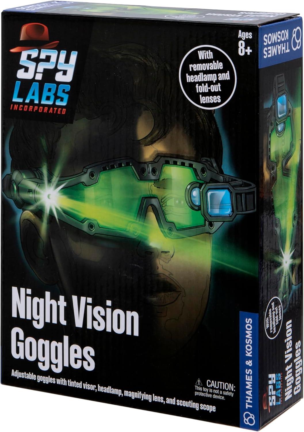 imageThames ampamp Kosmos Spy Labs Inc Night Vision Goggles Conduct Secret Missions ampamp Surveillance at Night  Essential Tools ampamp Tricks of The Trade from The Detective Gear Experts for Young Investigators