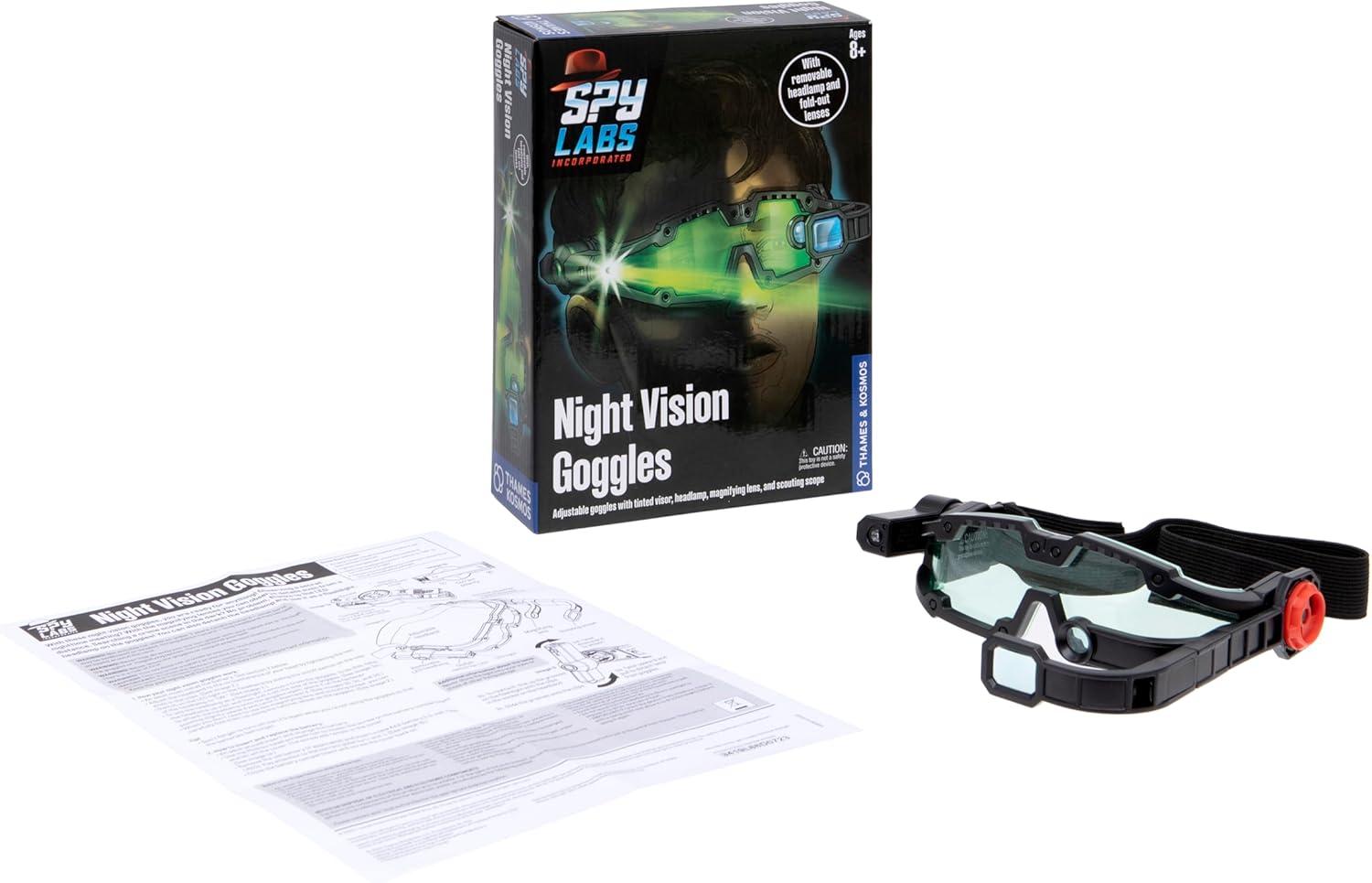 imageThames ampamp Kosmos Spy Labs Inc Night Vision Goggles Conduct Secret Missions ampamp Surveillance at Night  Essential Tools ampamp Tricks of The Trade from The Detective Gear Experts for Young Investigators