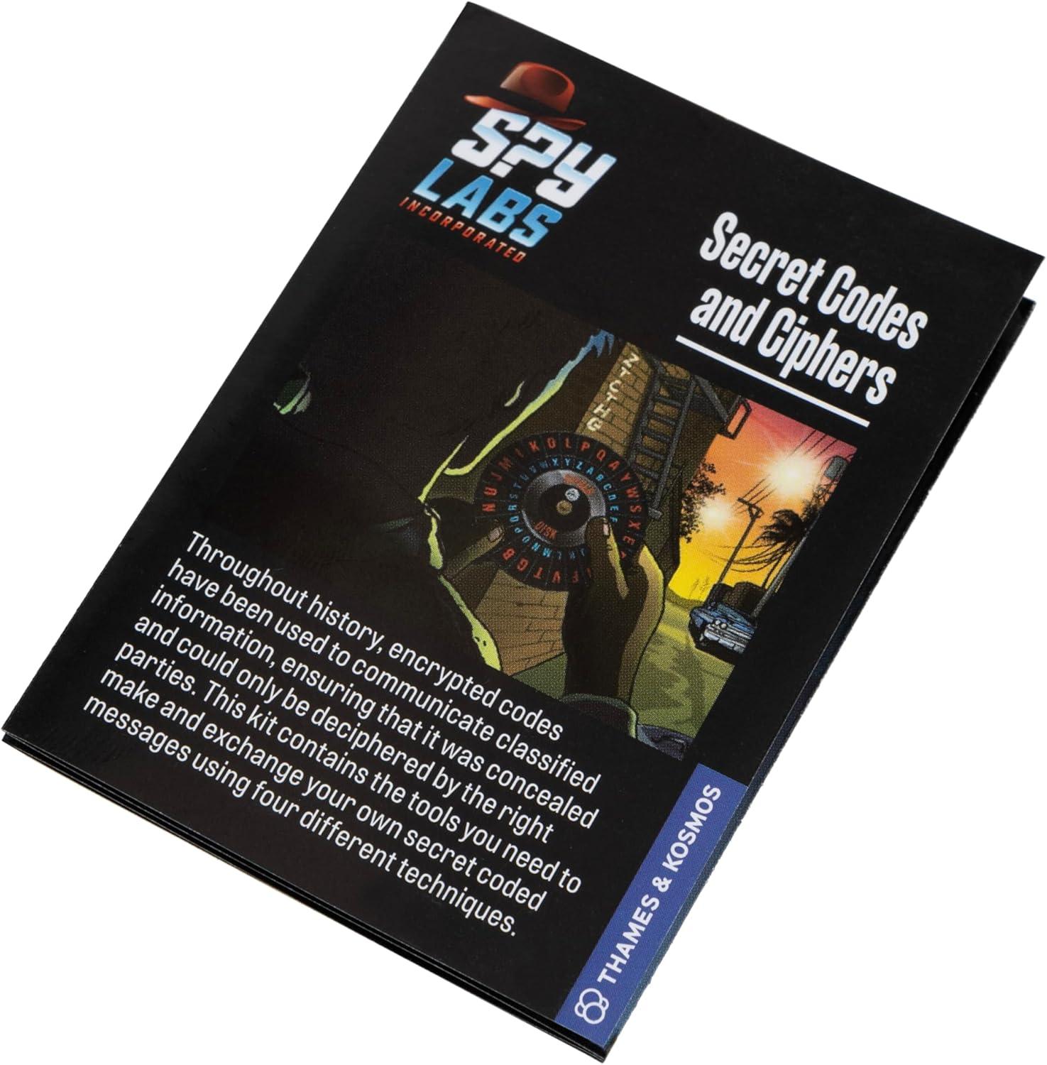 imageThames ampamp Kosmos Spy Labs Inc Secret Codes and Ciphers Learn How to Make ampamp Exchange Coded Messages  Essential Tools ampamp Tricks of The Trade from The Detective Gear Experts for Young Investigators