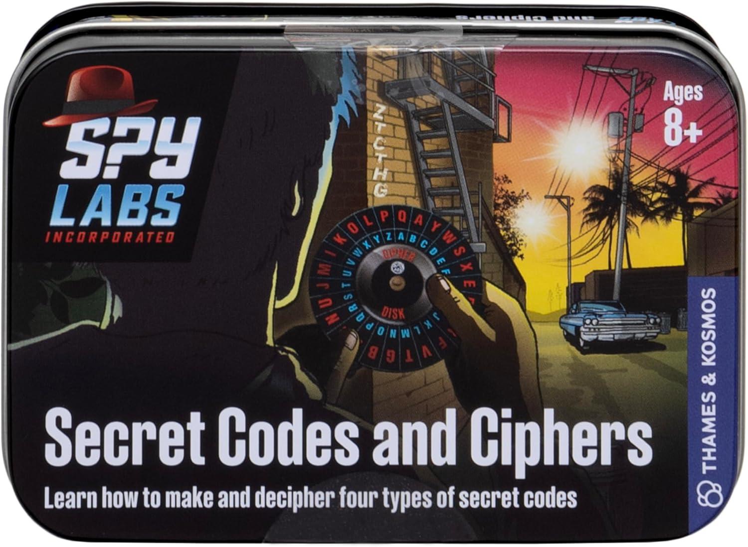 imageThames ampamp Kosmos Spy Labs Inc Secret Codes and Ciphers Learn How to Make ampamp Exchange Coded Messages  Essential Tools ampamp Tricks of The Trade from The Detective Gear Experts for Young Investigators