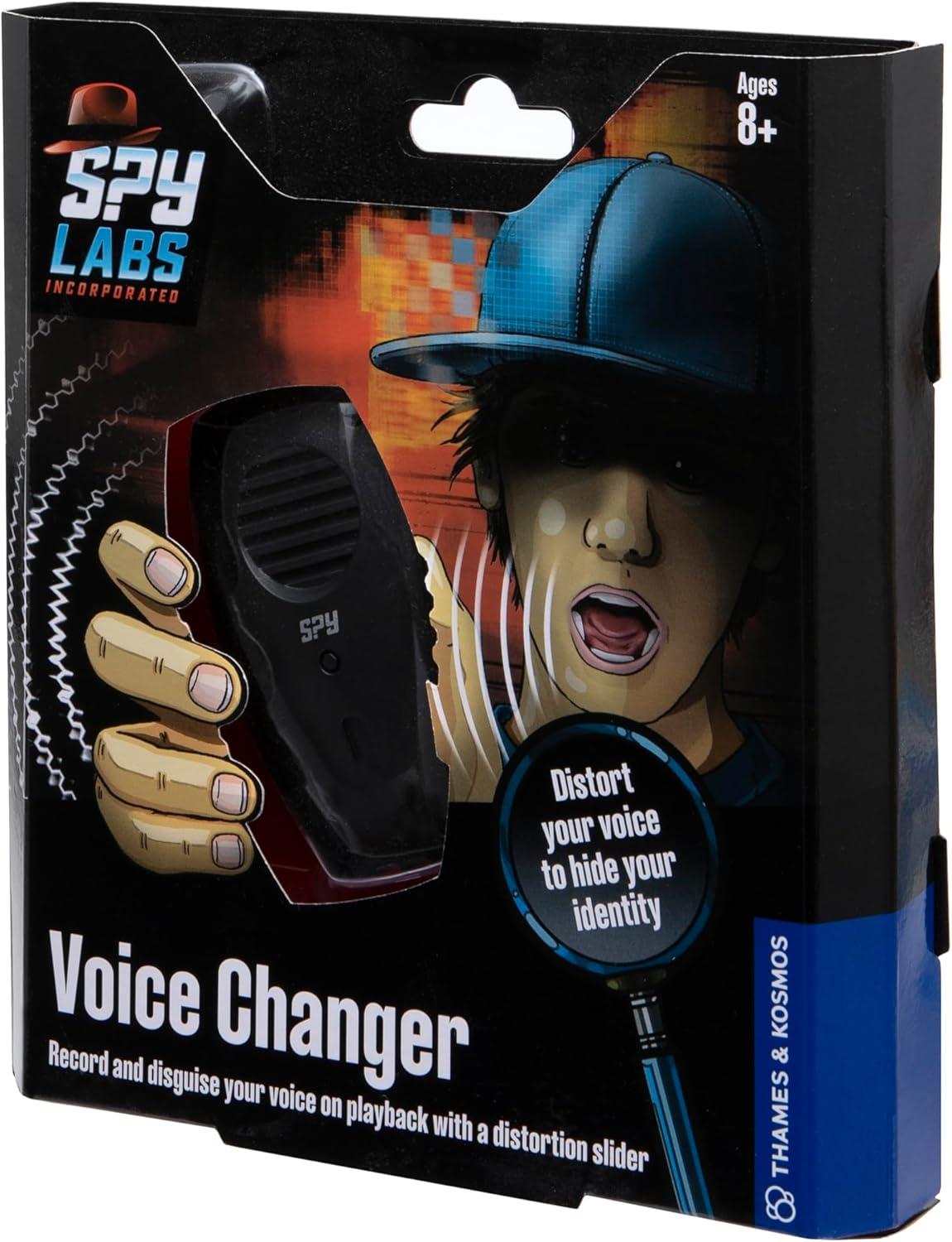 imageThames ampamp Kosmos Spy Labs Inc Voice Changer VoiceDistorting Device for Young Investigators  Distortion Slider Offers Numerous Different Ranges  Essential Tool from The Detective Gear Experts