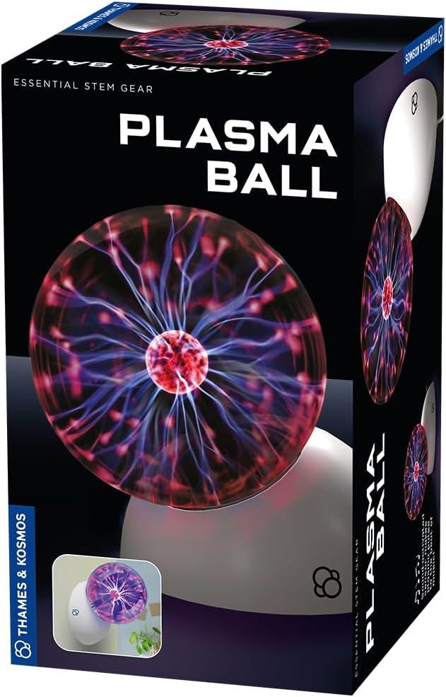 imageThames ampamp Kosmos The Plasma Ball Essential STEM Tool  Classic Scientific Device Fresh 5inch Glass Sphere Interactive Electric Light Show  Explore Electricity Matter Energy Small
