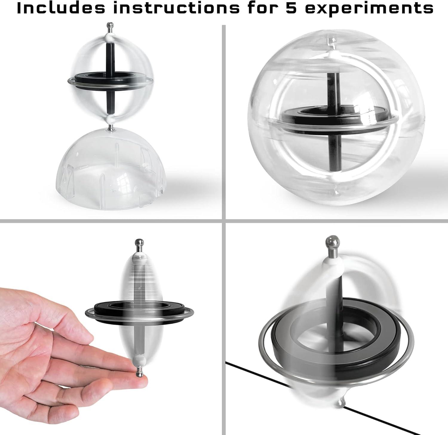 imageThe Thames ampamp Kosmos Gyroscope Essential STEM Tool Classroom Bundle  12 Individually Packaged Gyroscopes  Classic Scientific Device Fresh Fundamental Physics Experiments
