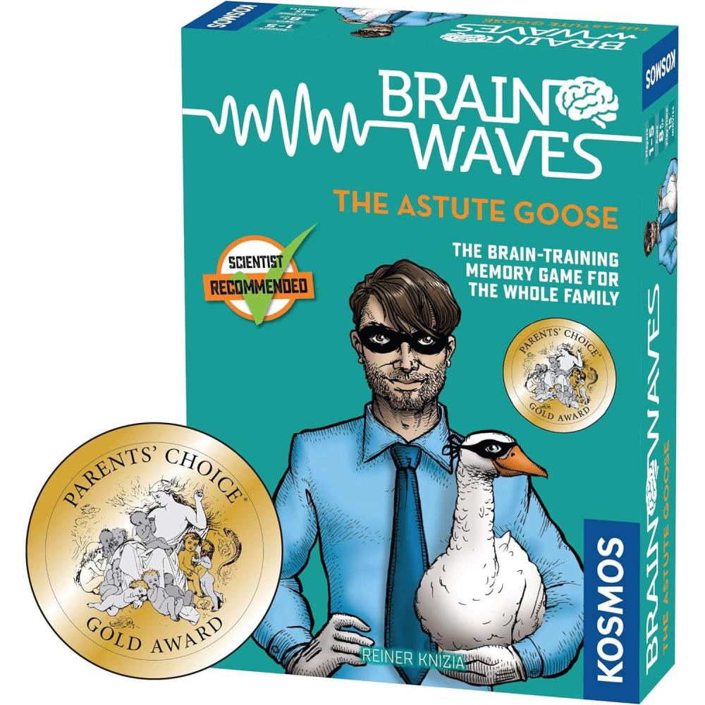 imageBrainwaves The Astute Goose  A Kosmos Game from Thames ampamp Kosmos  Fun Scientist Approved FamilyFriendly Games to Sharpen Your Mind ampamp Train Your Brain for Ages 8