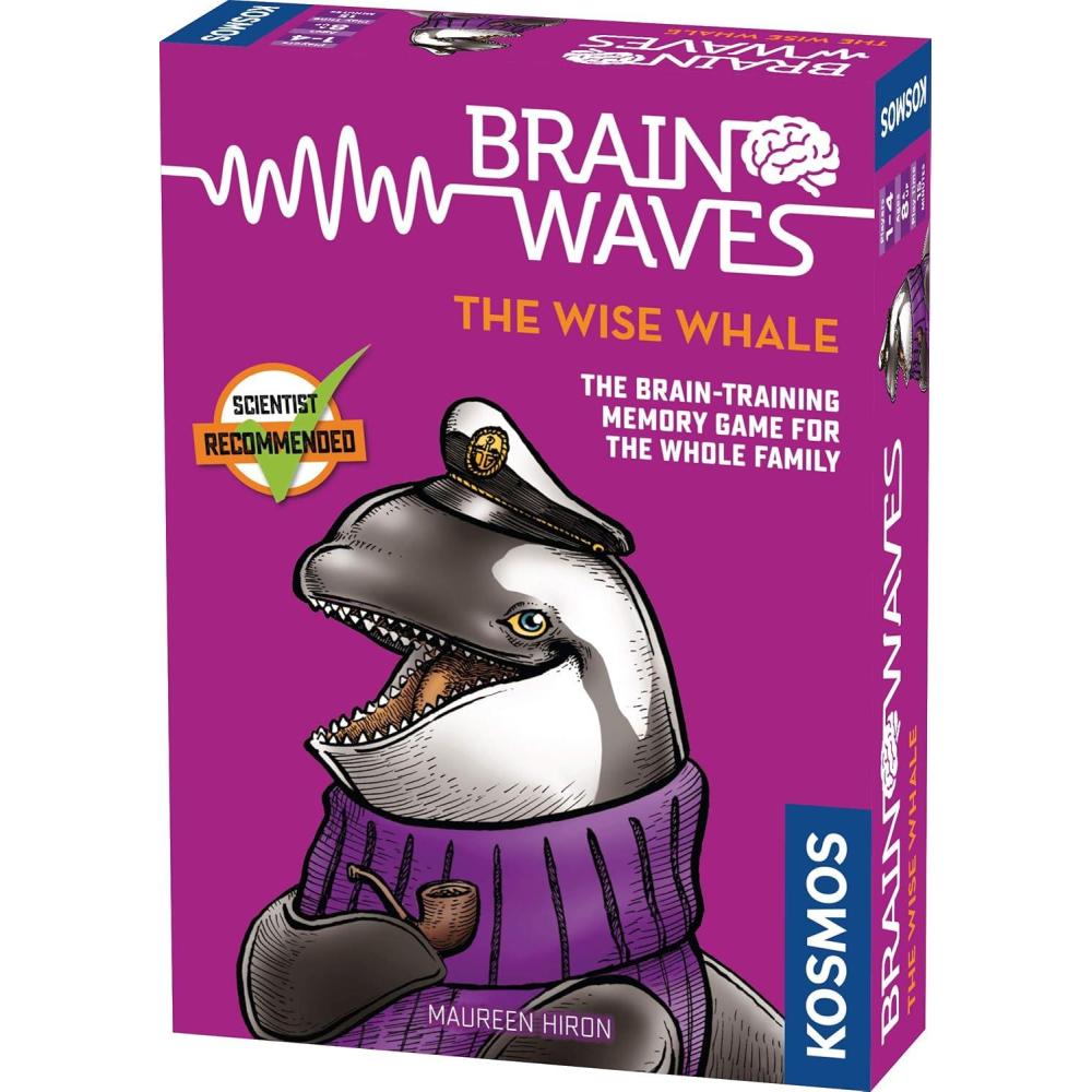 imageBrainwaves The Wise Whale  A Kosmos Game from Thames ampamp Kosmos  Fun Scientist Approved FamilyFriendly Games to Sharpen Your Mind ampamp Train Your Brain for Ages 8