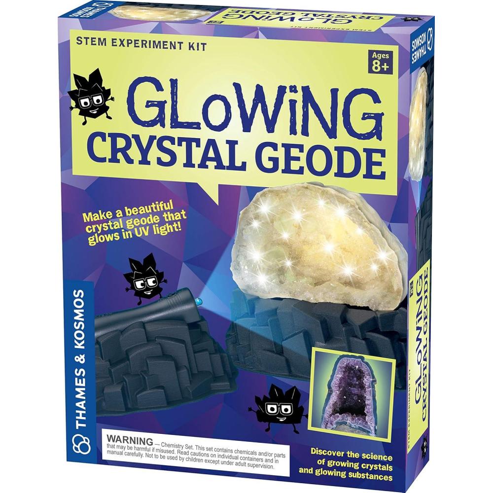 imageGeek ampamp Co Science Glowing Crystal Geode