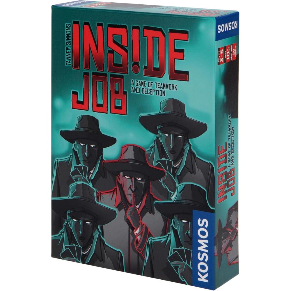 imageInside Job  Social Deduction Game  Card Game  Family Games  Kosmos  25 Players  Spy Games  FastPaced
