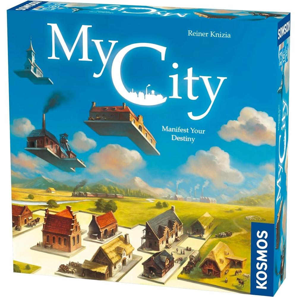 imageThames ampamp Kosmos My City  Family  Friendly  Legacy Board Game  Kosmos Games  2 to 4 Players  Ages 10 and Up  Award Winning Designer Reiner Knizia  BlueMy City