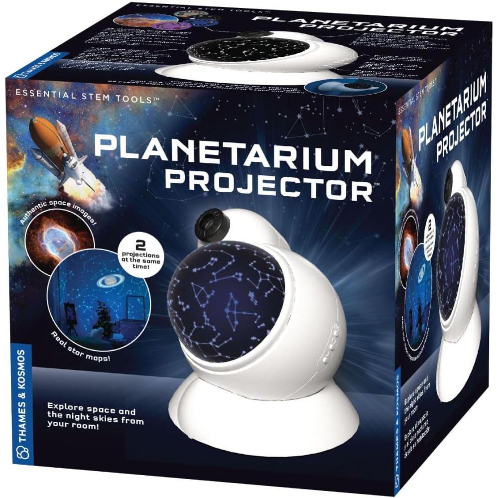 imageThe Thames ampamp Kosmos Planetarium Projector Essential STEM Tool  Illuminate Your Room as a Planetarium Theater  Dual Projector Casts Star Maps ampamp SpaceThemed Images from the James Webb Space Telescope