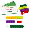 Kids First Math: 100 Linking Cubes Math Kit w/Activity Cards | Develop Skills in Counting, Sorting, Sequencing, Graphing, Measuring | Visual Hands-on Math for at-Home or Classroom Learning Ages 3+