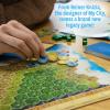 Thames & Kosmos My City | Family – Friendly | Legacy Board Game | Kosmos Games | 2 to 4 Players | Ages 10 and Up | Award Winning Designer Reiner Knizia , Blue(My island)