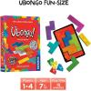 Ubongo Games 2-Pack Travel Bundle | Ubongo Fun-Size Edition & Ubongo Extreme Fun-Size Edition | Geometric Puzzle Games for Kids & Families | Portable Format | 1 to 4 Players | Ages 7+