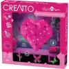 Thames & Kosmos Creatto Glowing Panda & Monochrome Crew Light-Up 3D Puzzle Kit | Includes Creatto Puzzle Pieces to Make Your Own Illuminated Craft Creations | DIY Activity Kit & LED Lights(Shining Sweetheart)