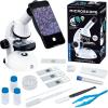 The Thames & Kosmos Microscope Essential STEM Tool with Smartphone Adapter to Capture & View Microscopic Images, Entry-Level Student Science Device, 60x to 600x Magnification & 45 Accessories