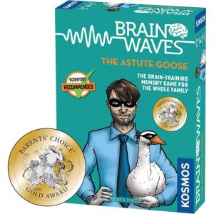 Brainwaves: The Astute Goose – A Kosmos Game from Thames & Kosmos | Fun, Scientist Approved, Family-Friendly Games to Sharpen Your Mind & Train Your Brain, for Ages 8+