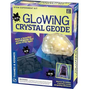 Geek & Co. Science Glowing Crystal Geode