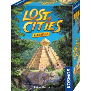 Lost Cities: Roll & Write | A Family Friendly Game from Kosmos Games |by Reiner Knizia | for 2 to 5 Players, Ages 8 and up