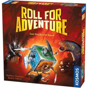 Roll for Adventure – A Kosmos Game from Thames & Kosmos | A Cooperative Dice-Rolling Fantasy Game for 2-4 Players, Ages 10+