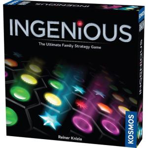Thames & Kosmos Ingenious | Ultimate Family Strategy Game | 1 – 4 Players | Spiel Des Jahres-Nominated | Fun Abstract Tile Laying | Winner Golden Geek Award, Red, Standard (696116)