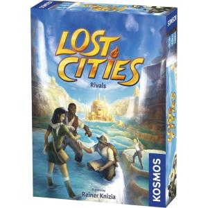 Thames & Kosmos Lost Cities: Rivals Card Game | Strategy Auction Adventure | Vibrant Colors for Two to Four Players | Family Friendly Fun by Kosmos