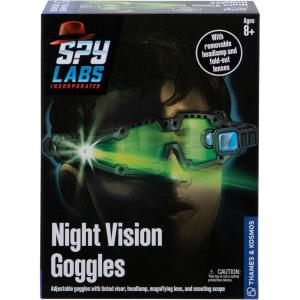 Thames & Kosmos Spy Labs Inc: Night Vision Goggles Conduct Secret Missions & Surveillance at Night! | Essential Tools & Tricks of The Trade from The Detective Gear Experts for Young Investigators