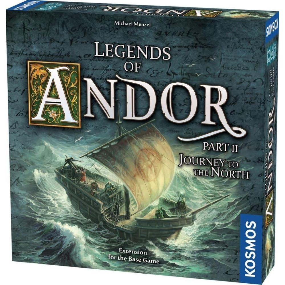 imageLegends of Andor Journey to The North Expansion Pack Cooperative Board Game 1 4 Players Fantasy Family Game by Kosmos