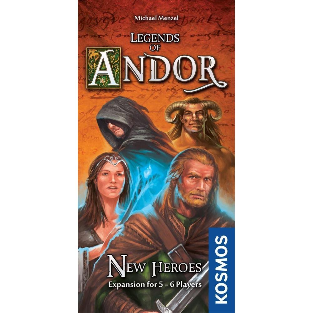 imageThames ampamp Kosmos Legends of Andor New Heroes 5 and 6 Player Expansion Cooperative Family Strategy Board Game by Kosmos  Expand The Award Winning Game Legends of Andor Multi 116 692261