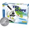 Thames & Kosmos TK2 Scope Biology and Durable Metal Microscope Set with Glass Optics, 25 Experiments and 48 Page Full Color Lab Manual, Professional Student Quality (636815)