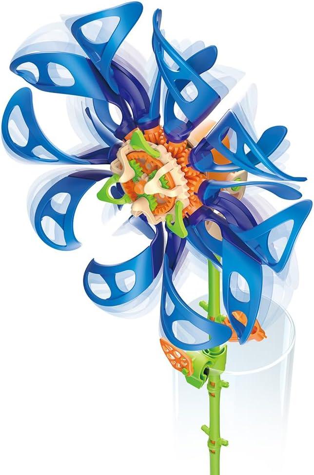 image:imageThames amp Kosmos SolarFlower Sapphire Swirl STEM Kit Build a Motorized SolarPowered Flower with Spinning Colorful Petals Educational Gift for Kids Ages 8 Adults