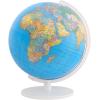 The Thames & Kosmos Illuminated Geopolitical Globe Essential STEM Tool | 10” diameter with Durable Stand, Political Map with Locations, Geological Features, Educational Gift for Ages 6+, USB-C Powered