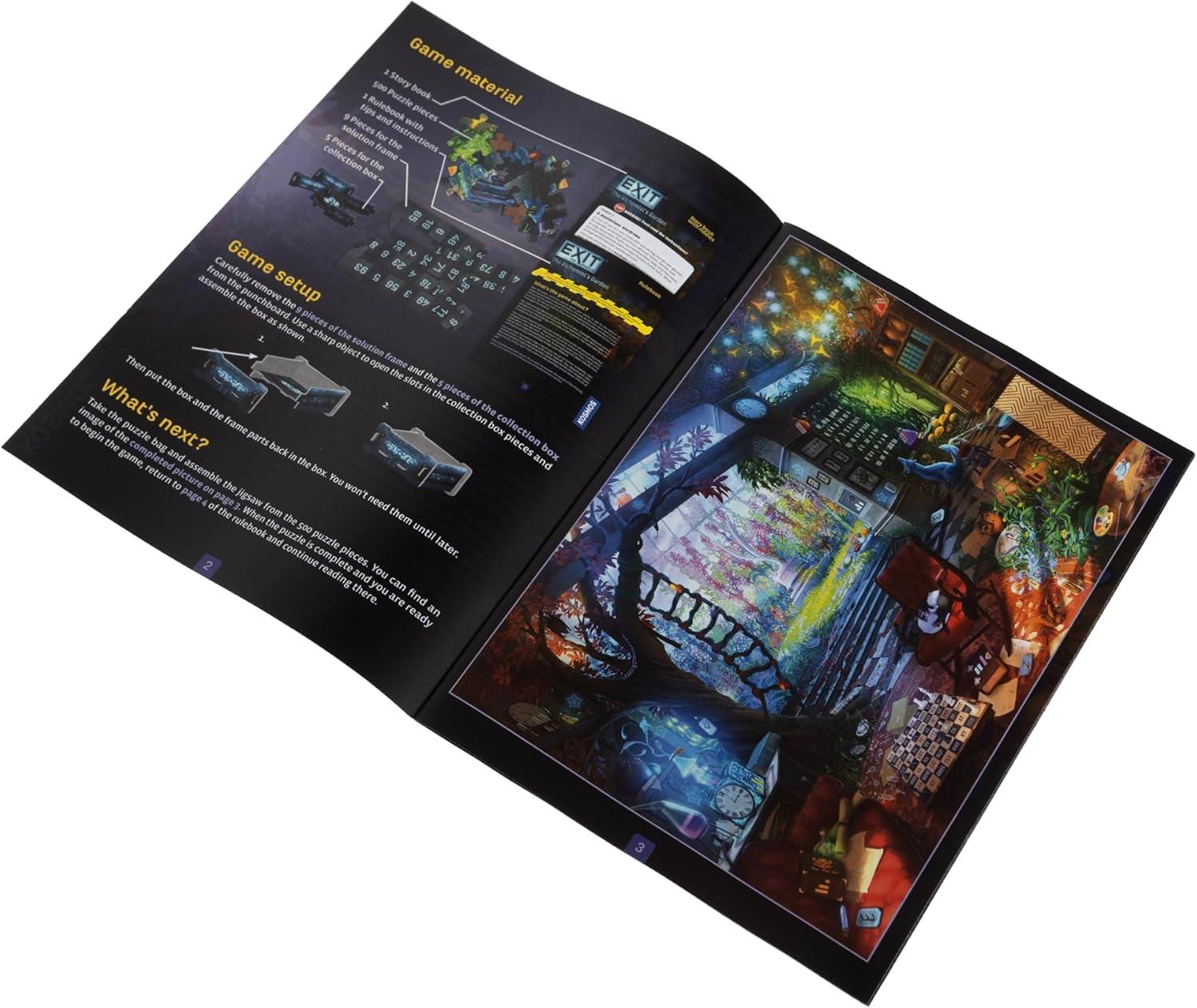 image:imageThames amp Kosmos EXIT The Alchemists Garden Jigsaw Puzzle Escape Room Game for Adults and Children 500Piece Mystery Challenge 14 Players Age 10 Strategy Puzzle for Family Game