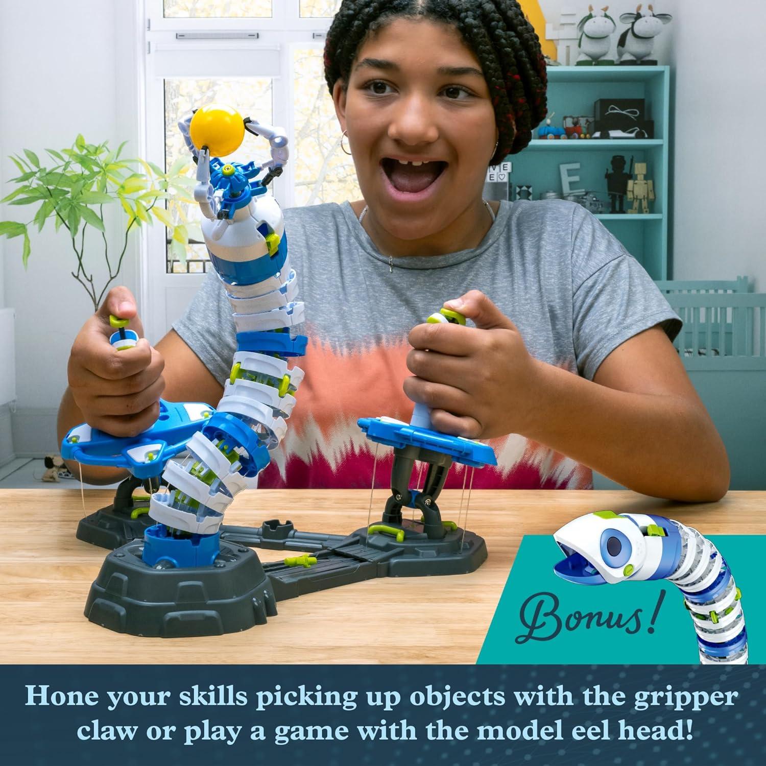 image:imageThames amp Kosmos Bionic Robotic Arm STEM Experiment Kit Toy of The Year Finalist Build a Mechanical Arm No BatteriesMotors Required Innovative System Ages 10 with Help 14 Independent Play