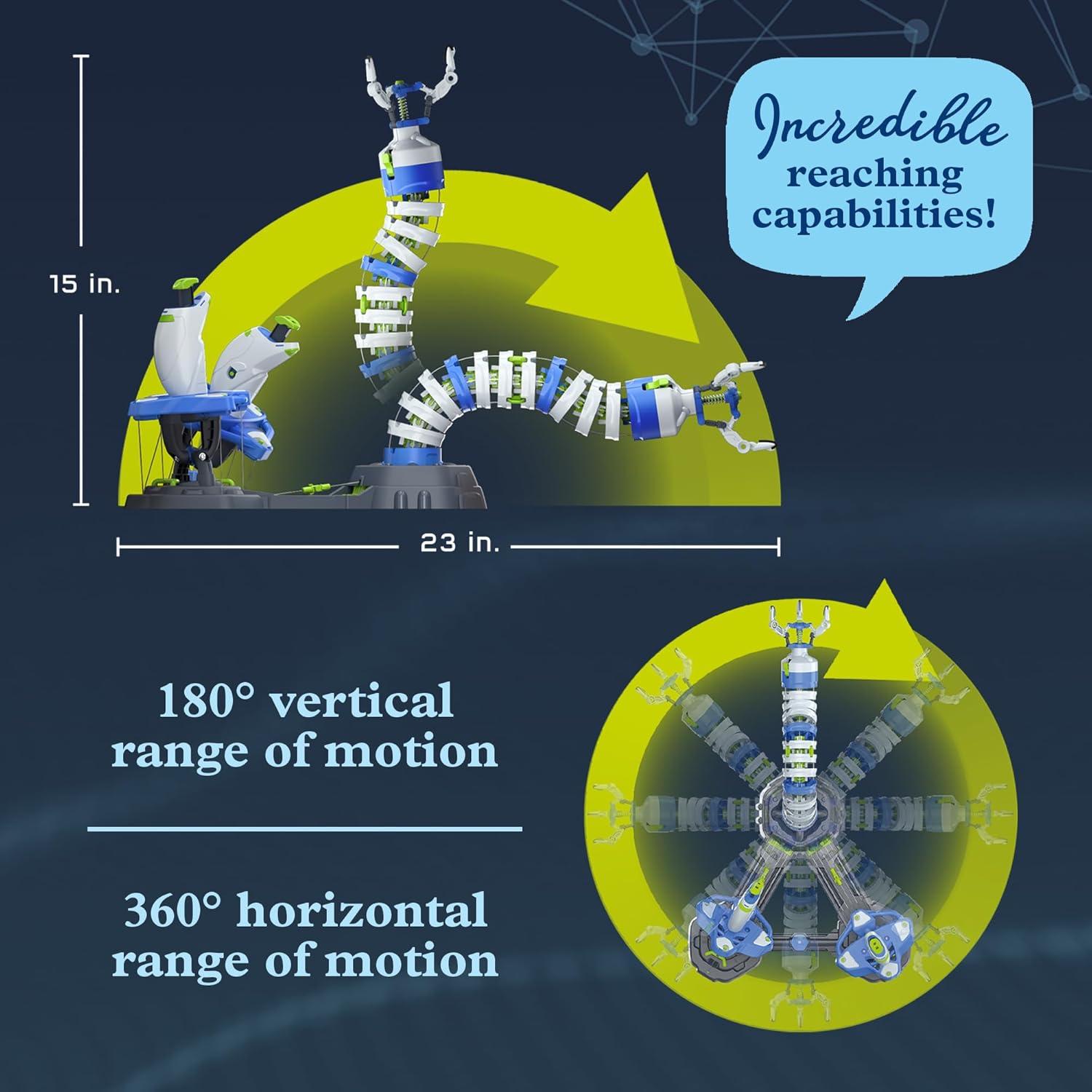 image:imageThames amp Kosmos Bionic Robotic Arm STEM Experiment Kit Toy of The Year Finalist Build a Mechanical Arm No BatteriesMotors Required Innovative System Ages 10 with Help 14 Independent Play