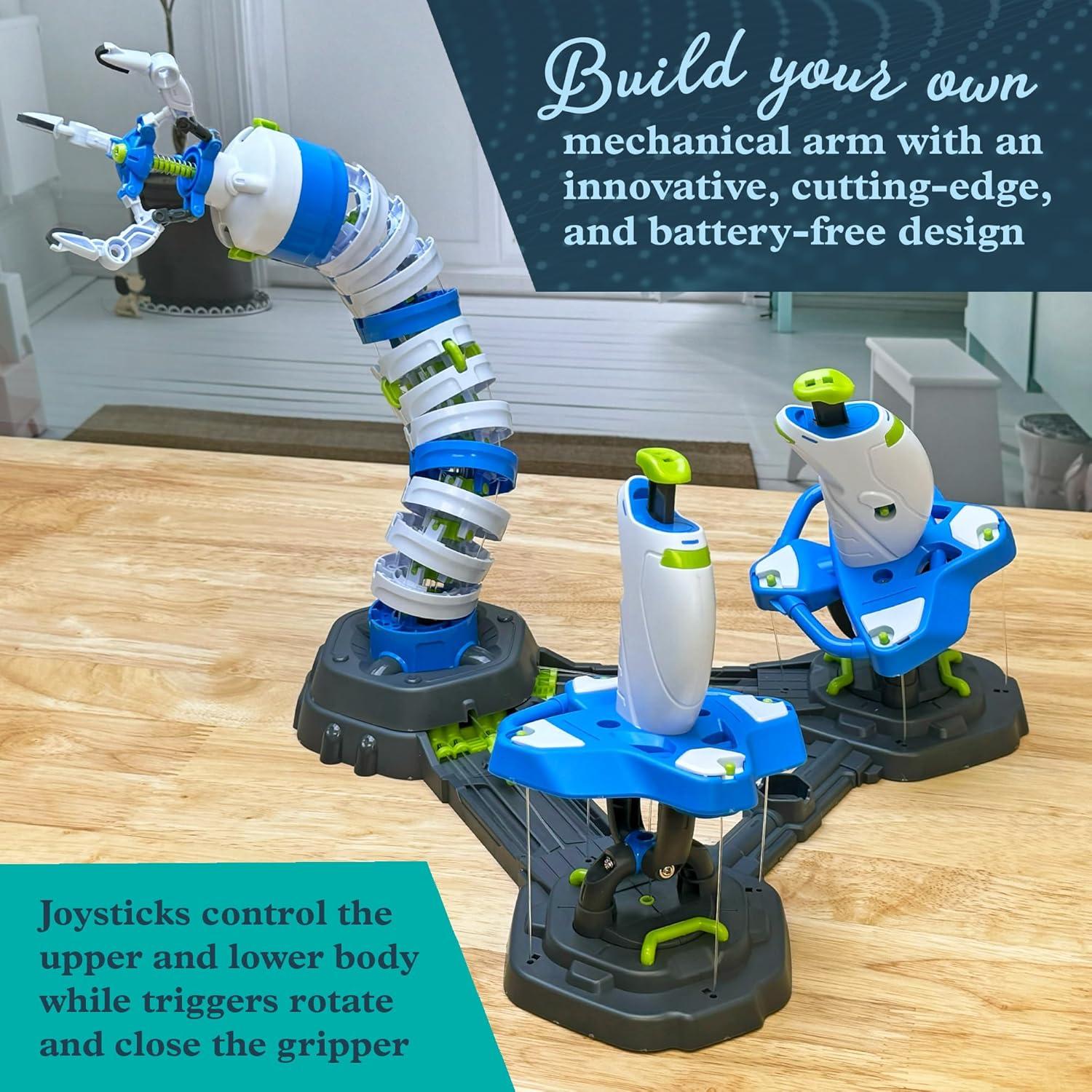image:imageThames amp Kosmos Bionic Robotic Arm STEM Experiment Kit Toy of The Year Finalist Build a Mechanical Arm No BatteriesMotors Required Innovative System Ages 10 with Help 14 Independent Play