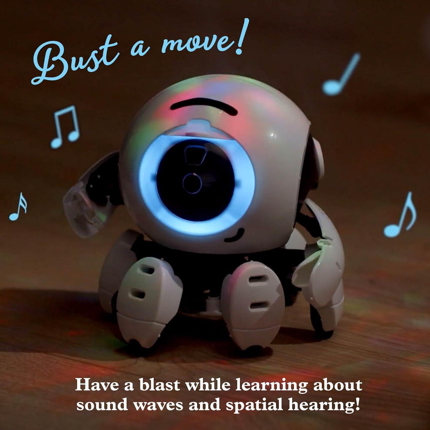 image:imageThames amp Kosmos Hero SoundSensing Robot STEM Experiment Kit Build a Robot That Reacts to Sounds Explore Engineering Sound Technology Spatial Hearing Quality ScreenFree Educational Play